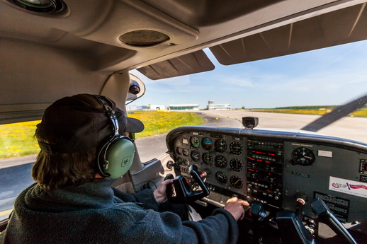 Flugzeug selber fliegen Güttin Rügen