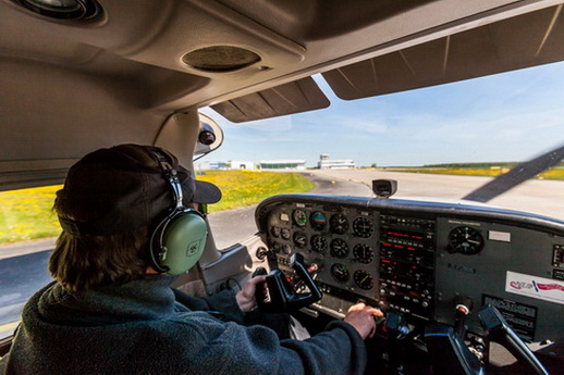 Flugzeug selber fliegen Güttin auf Rügen