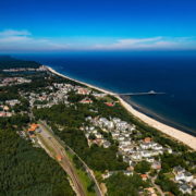 Ostseeflug Usedom Kaiserbäder