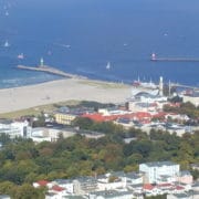 Rostock Warnemünde aus der Luft