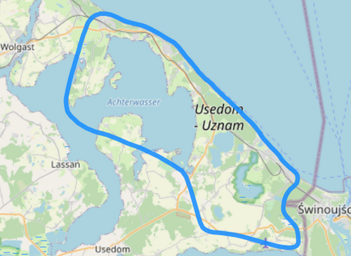 Route A Ostseebad Heringsdorf