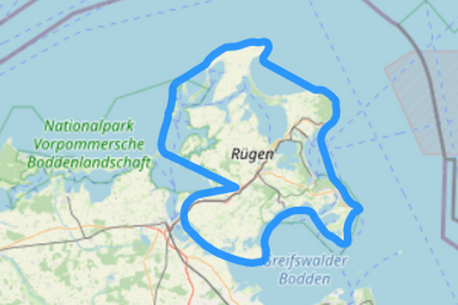 Rundflug 6 Rund um Rügen Hiddensee Vilm