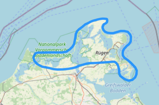 Rundflug 8 Rund um Rügen Fischland Darß Zingst