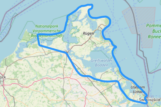 Rundflug E Usedom Rügen Fischland