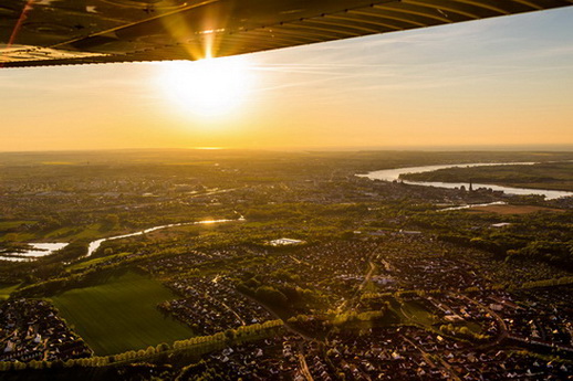 Rundflug Fischland Candle Light Dinner ab Barth