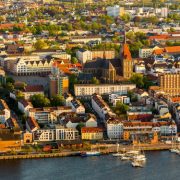 Rundflug Rostock Stadthafen Am Strande