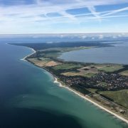 Rundflug über Nationalpark-Vorpommersche-Boddenlandschaft