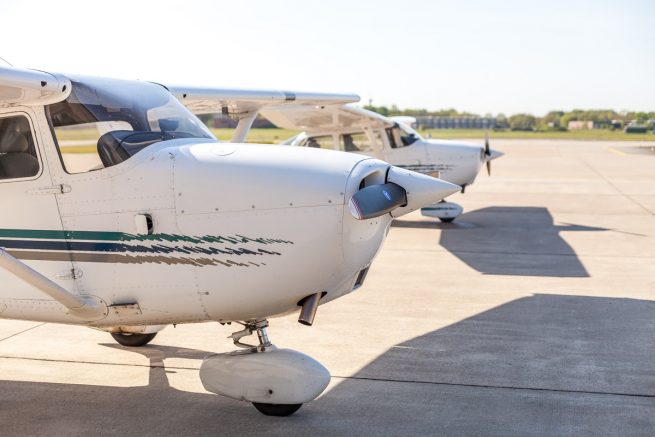 Cessna Flughafen Heringsdorf Usedom