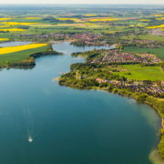 Flug über Röbel an der Müritz
