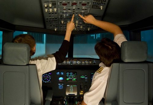 Flugsimulator Berlin der Schnupperkurs