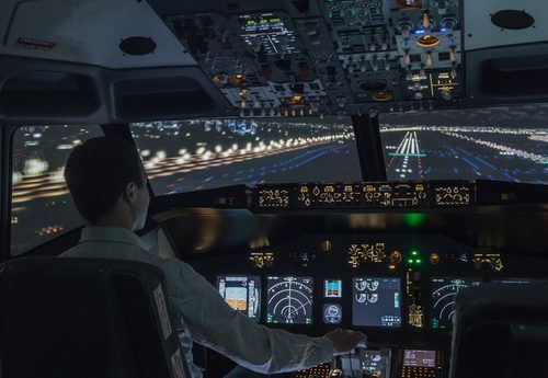 Flugsimulator Rostock 60 min einfach selber fliegen