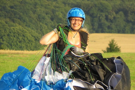 Gleitschirmfliegen Erlebnistag Geschenkidee Mer­ry X-Mas