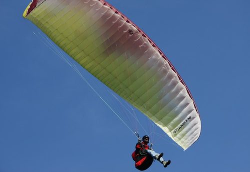 Gleitschirmfliegen Paragliding Waren Müritz