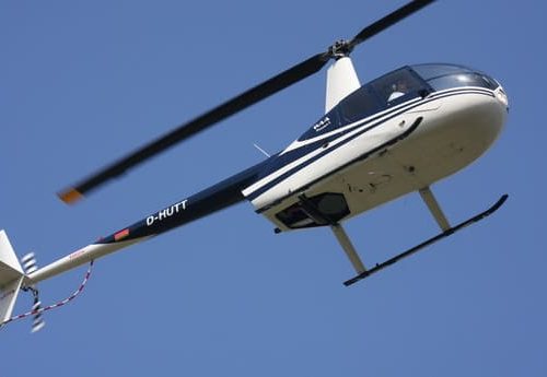 Hubschrauber Helikopter Robinson R44