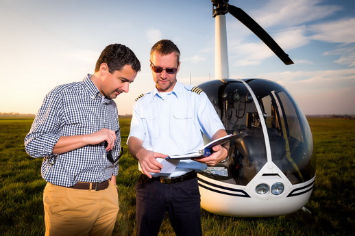 Hubschrauber selber fliegen - Jugendweihe für Männer