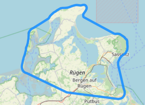 Route 5 Kap Arkona Kreideküste Binz