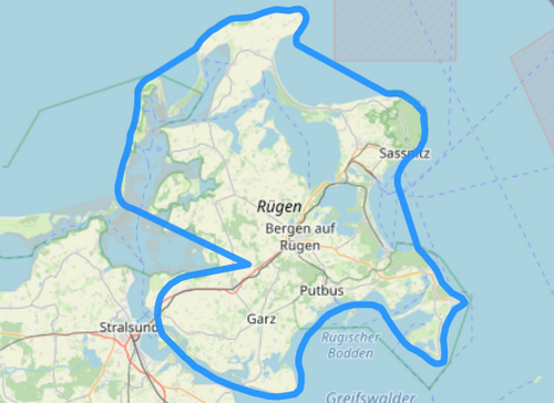 Route 6 Rund um Rügen Hiddensee Vilm