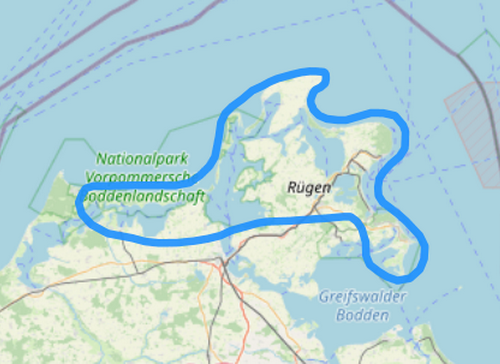 Route 8 Rund um Rügen Fischland Darß Zingst