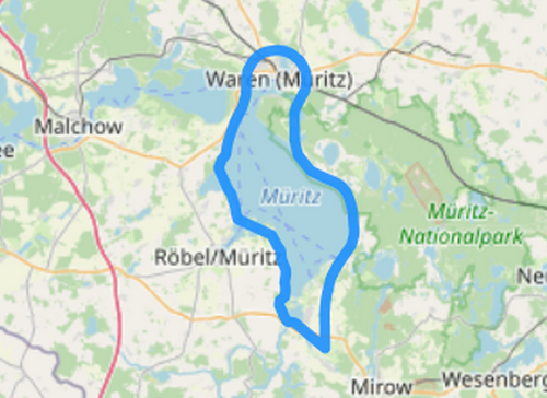 Route A Müritz Spezial Waren Röbel
