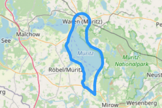Route A Müritz Spezial Waren Röbel