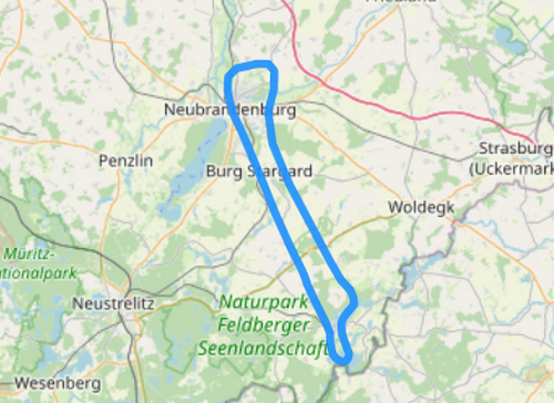 Route C Feldberger Seenlandschaft