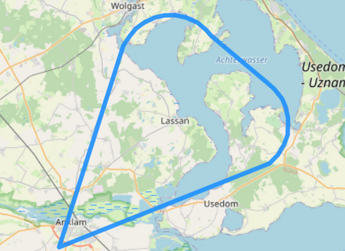 Route D Usedom Spezial mit Achterwasser