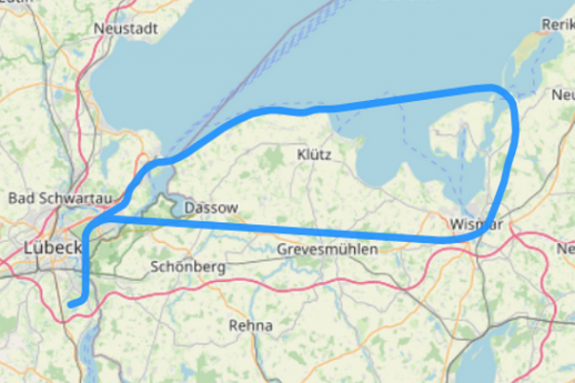Route E Insel Poel und Wismar