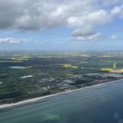 Rundflug Ostseeküste Ostseeflug