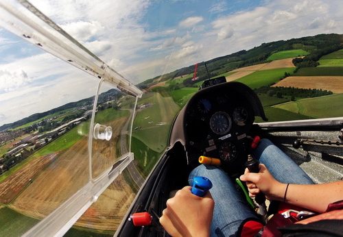 Segelfliegen Schnupperkurs Segelflug Mini Waren Müritz