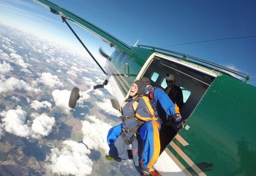 Tandem-Fallschirmsprung Neustadt-Glewe Hamburg Skydive