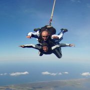 Tandem-Fallschirmsprung Video Flughafen Barth Fischland Darss