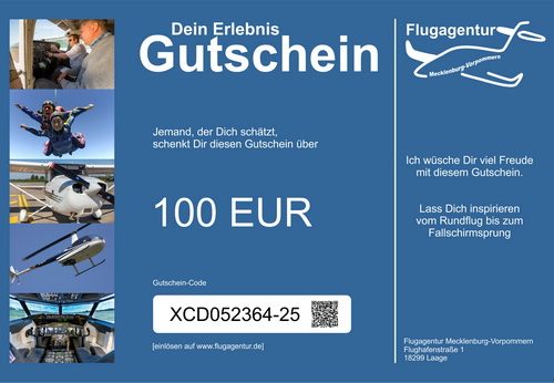 Wertgutschein 100 Euro