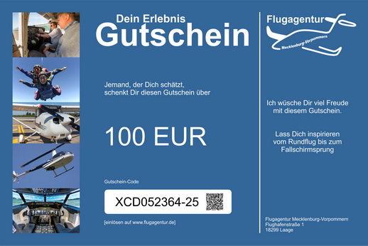 Wertgutscheine mit einem Wert von 100 Euro