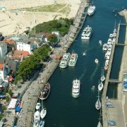 Alte Strom von Warnemünde