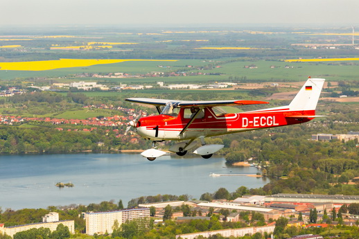 Flugzeug Rundflug Rapsblüte