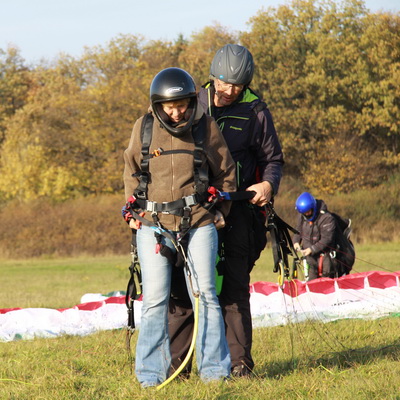 Gleitschirmfliegen Erlebnistag Waren Müritz Mecklenburg-Vorpommern