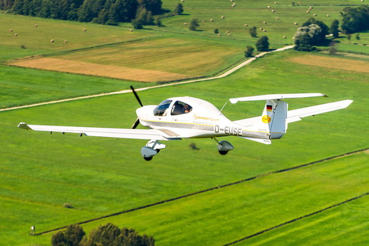 Ihr Flugzeug für die Rundflüge auf der Insel Usedom Rundflug Usedom vom Flughafen Heringsdorf mit einer DA 40