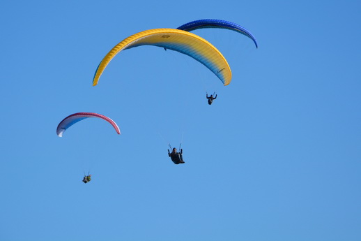 Gleitschirmfliegen Paragliding Mecklenburg