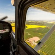 Einzigartige Momente genießen Rapsblüte Rundflug