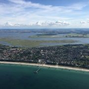 Flug über Ostseeheilbad Zingst an der Ostsee