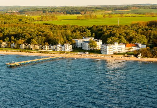 Flug über Seeheilbad Heiligendamm beim Ostseeflug