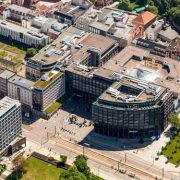 Rostock Innenstadt Rundflug