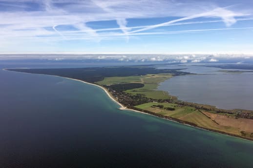 Rundflug Fischland Darß Zingst ab Rostock Airport