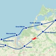 Rundflug J Ribnitz Damgarten Rostock Schwaan Bützow Güstrow Teterow Tessin Bad Sülze ab Flughafen Barth